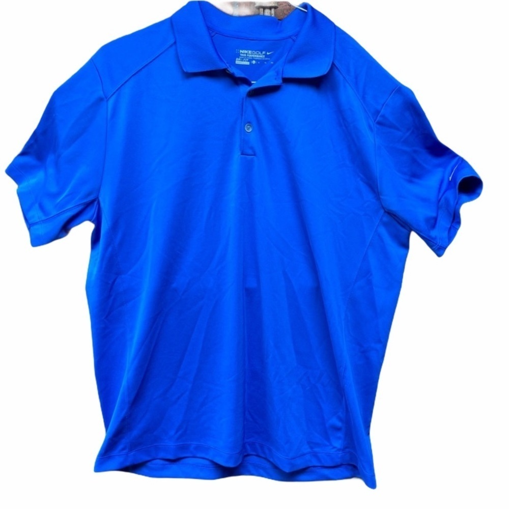 Nike Golf Blue Dry Fit Polo Shirt
